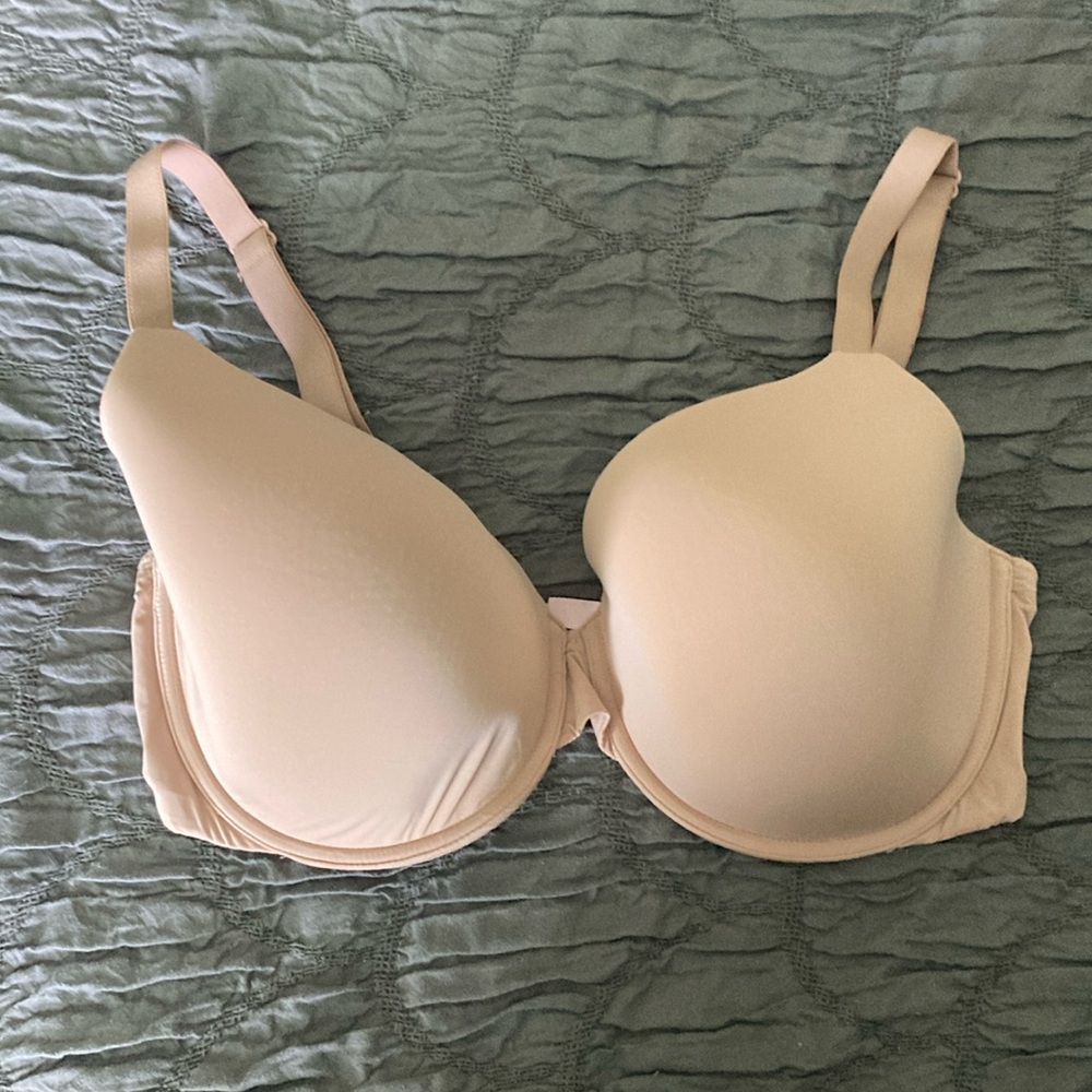 Victoria's Secret beige t shirt bra